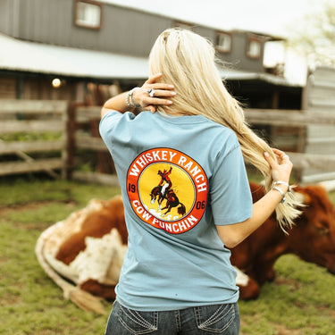 Whiskey Bent Hat Co-Cow Punchin Tee