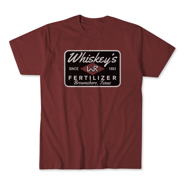 Whiskey Bent Hat Co - Fertilizer Tee Burgundy