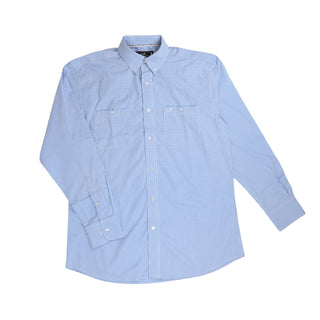 Whiskey Bent Hat Co - WR Light Blue LS Button Down