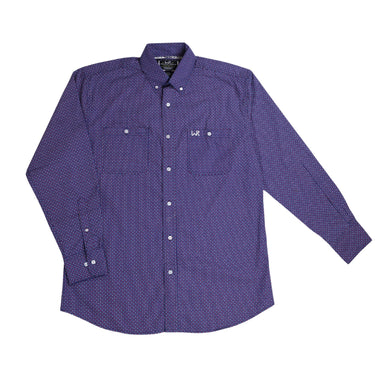 Whiskey Bent Hat Co - WR Navy LS Button Down