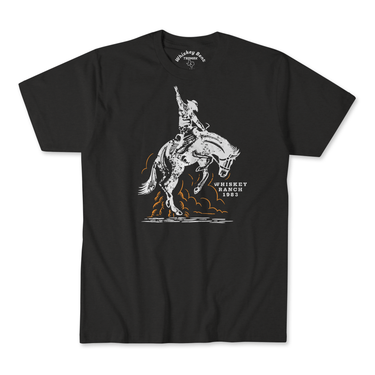 Whiskey Bent Hat Co-Cowboy Tee Black