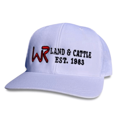 Whiskey Bent Hat Co-Land & Cattle - White