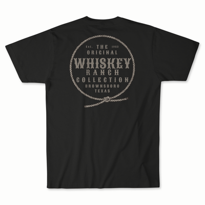 Whiskey Bent Hat Co-Ranch Tee Black
