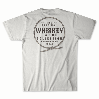 Whiskey Bent Hat Co-Ranch Tee White