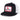 Whiskey Bent Hat Co-Rowdy Rooster Black/White Trucker