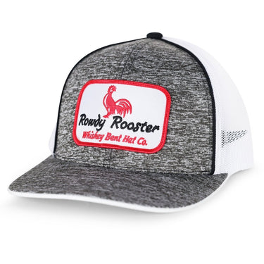 Whiskey Bent Hat Co-Rowdy Rooster Heather Grey Pacific