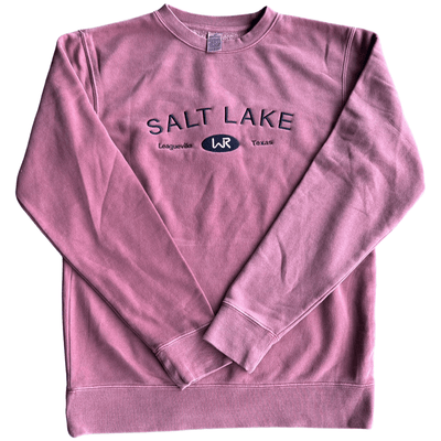 Whiskey Bent Hat Co-Salt Lake Sweatshirt in Pink