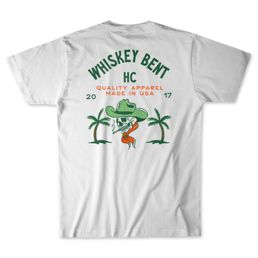 Whiskey Bent Hat Co-Tequila Time White